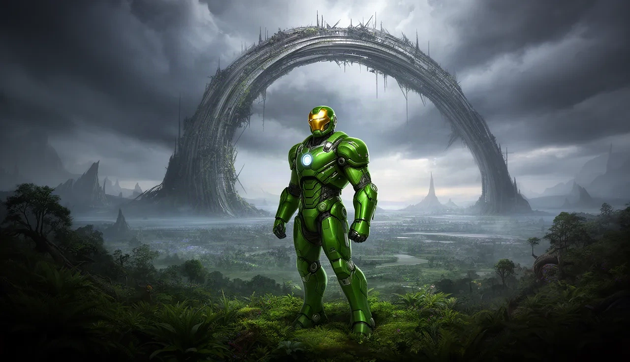 Halo CE browser game cover (illustration)