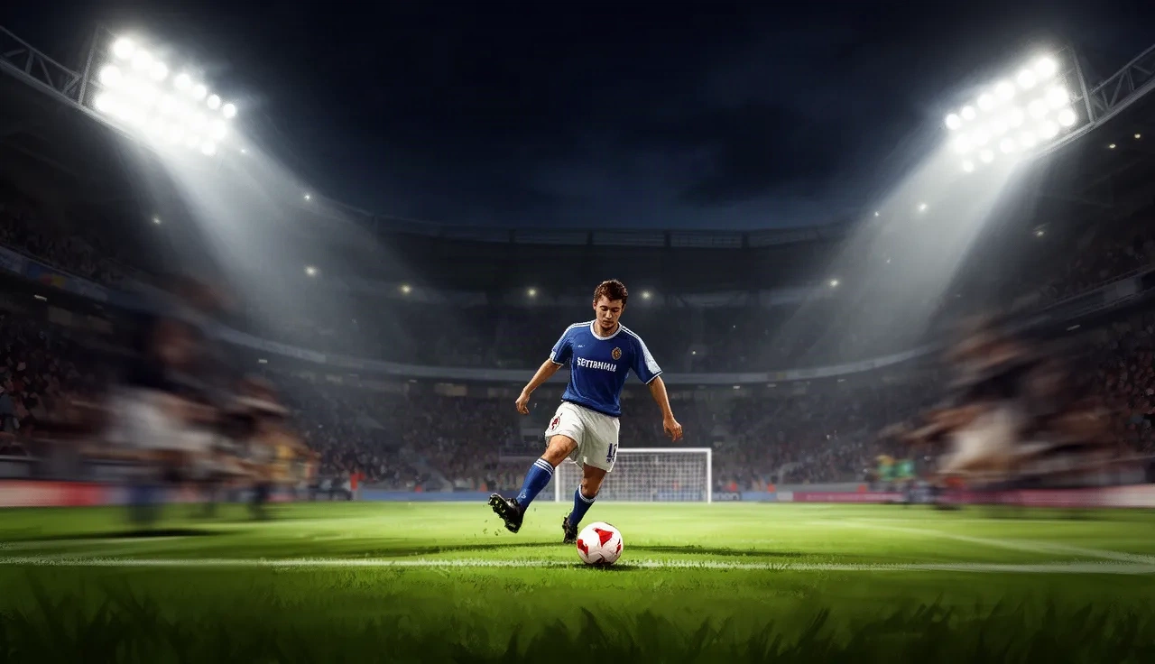 PES 6 browser game cover (illustration)
